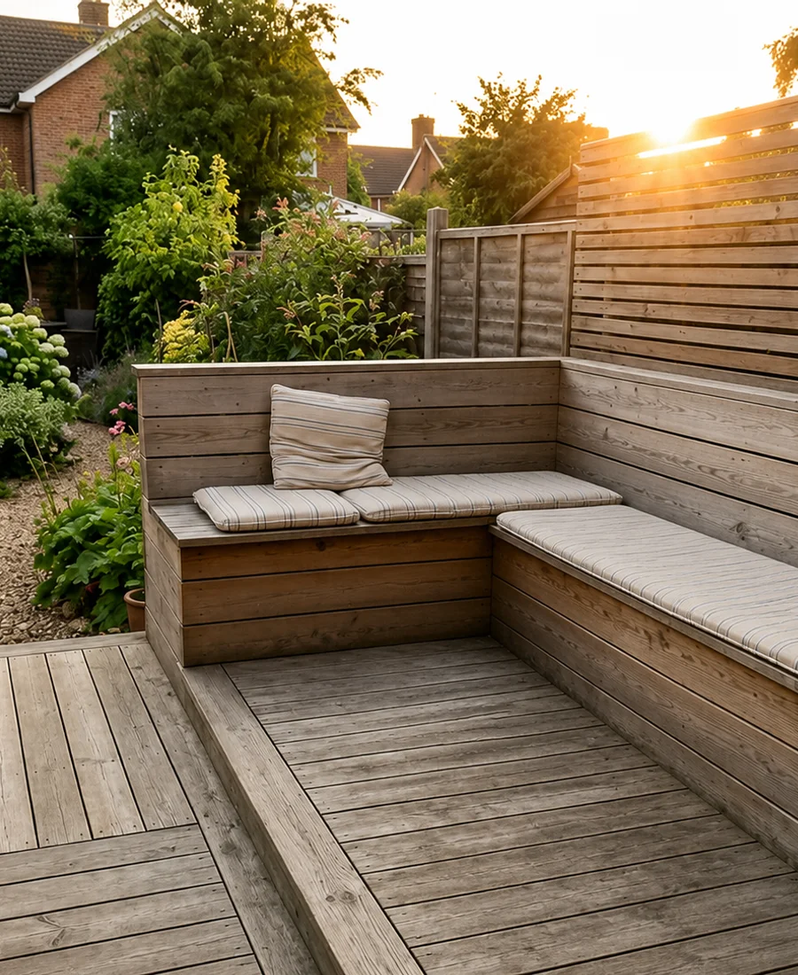 Portrait of James, lead outdoor living installer at Bedfordshire Decking Builders